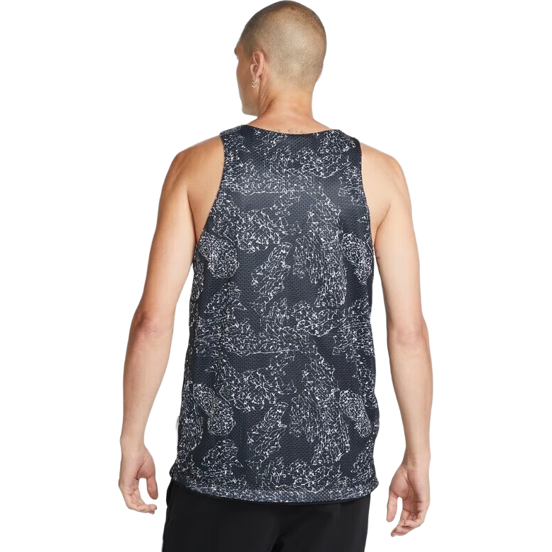 NIKE Men's Sports Tank Top, Basketball Training, Soft And Comfortable, FB7056-010, Black M