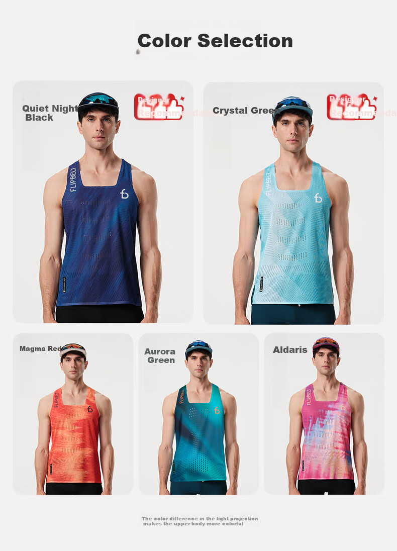 Flipbelt [Wind Tunnel Vest 2.0] Men's Summer Sleeveless T-Shirt for Running And Fitness, Quick-Dry Athletic Top, Aidelaisi, M 9