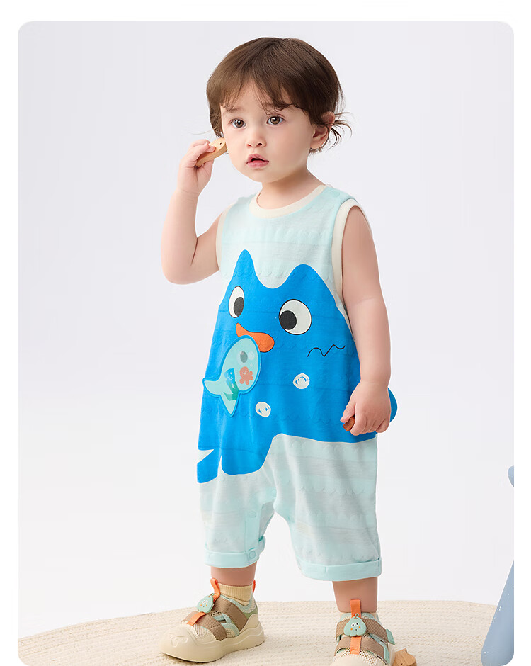 BALABALA Baby Romper Unisex Infant Jumpsuit Summer 2025 Fashionable Mall Edition 200225120202 10