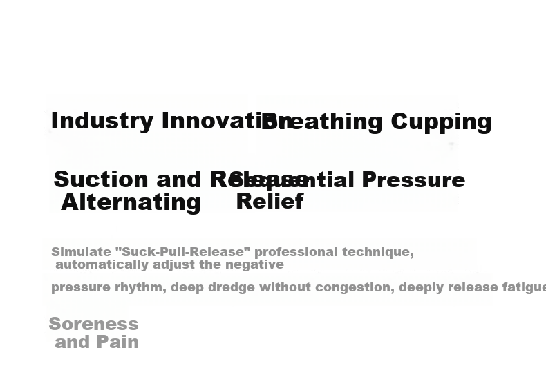HITH Xingman Intelligent Cupping Device, Home-Use Gua Sha Instrument, Electric Gua Sha Machine, Negative Pressure Leg And Back Meridian Dredging All-In Smart Device for Whole Body, Gift for Elders And Parents - G2 9