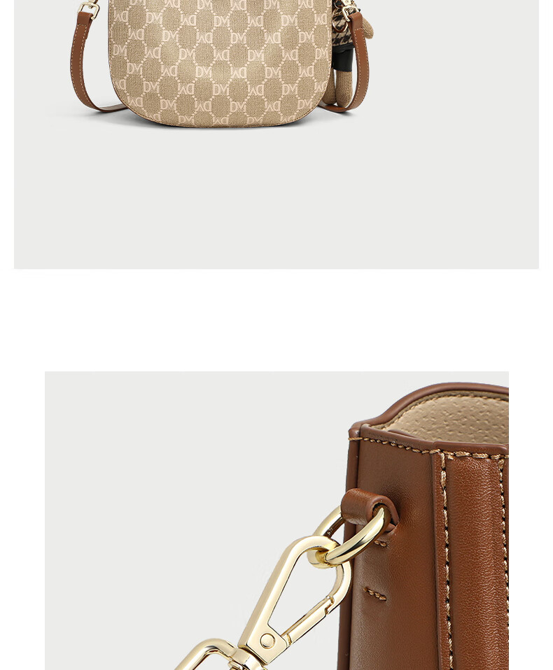 Aiqinghai Handbag, Women's Crossbody Bag, Shoulder Saddle Bag, Large Capacity, Niche Birthday And Mother's Day Gift, Practical Present for Mom 7
