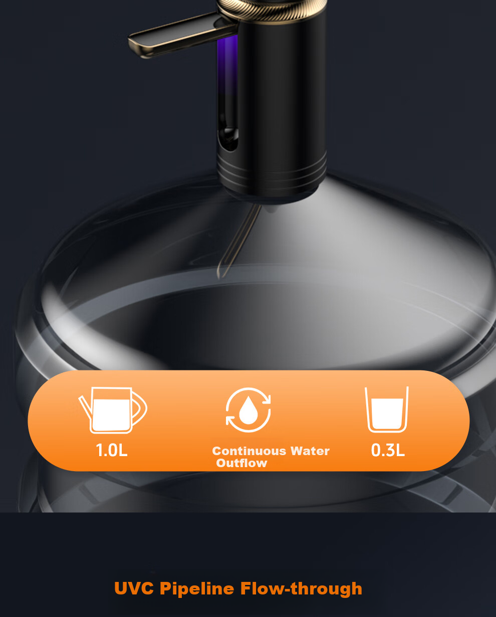 Jingmao Electric Water Pump, Bottled Water Dispenser, Water Suction Device, Water Extractor, Water Pump, Water Pressurizer, Automatic Water Filler 8