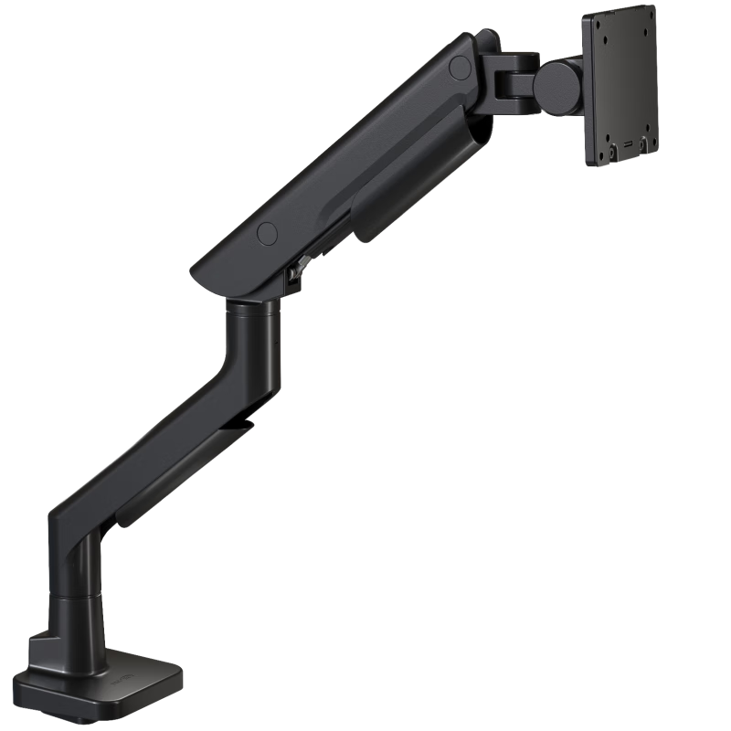 Brateck Beihu Monitor Arm Mechanical Arm Computer Stand Desktop Clamp Base Heavy Duty Screen Riser E690 Black 24-55 Inch Floating Support Arm Compatible with Zowie