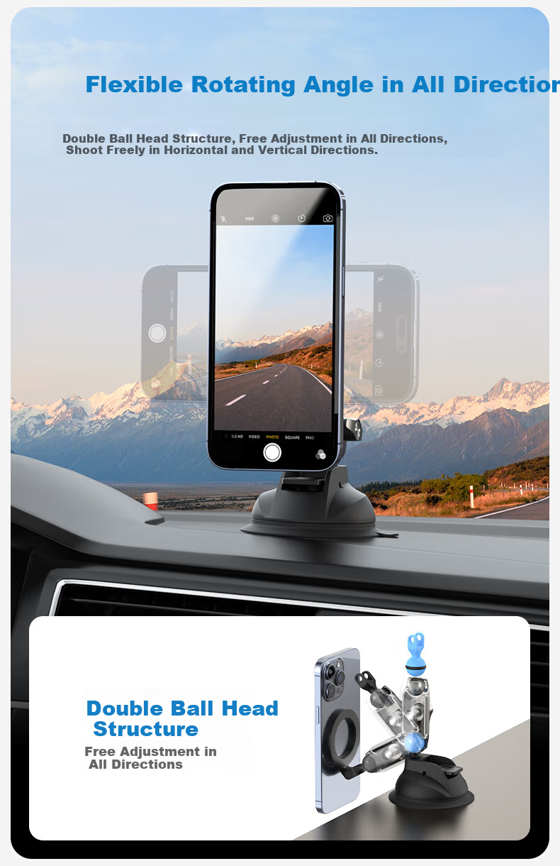 TELESIN (Taixin) MagSafe Magnetic Suction Cup Phone Holder, Car Phone Mount 6