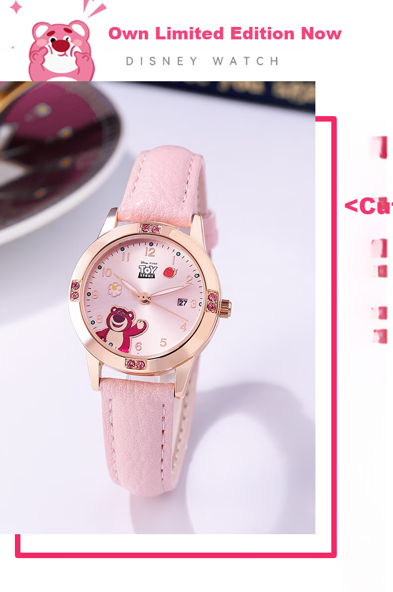 Disney Kids Watch for Girls 3-12 Years Old Digital Birthday Gift for Kindergarten and Elementary School Children 3