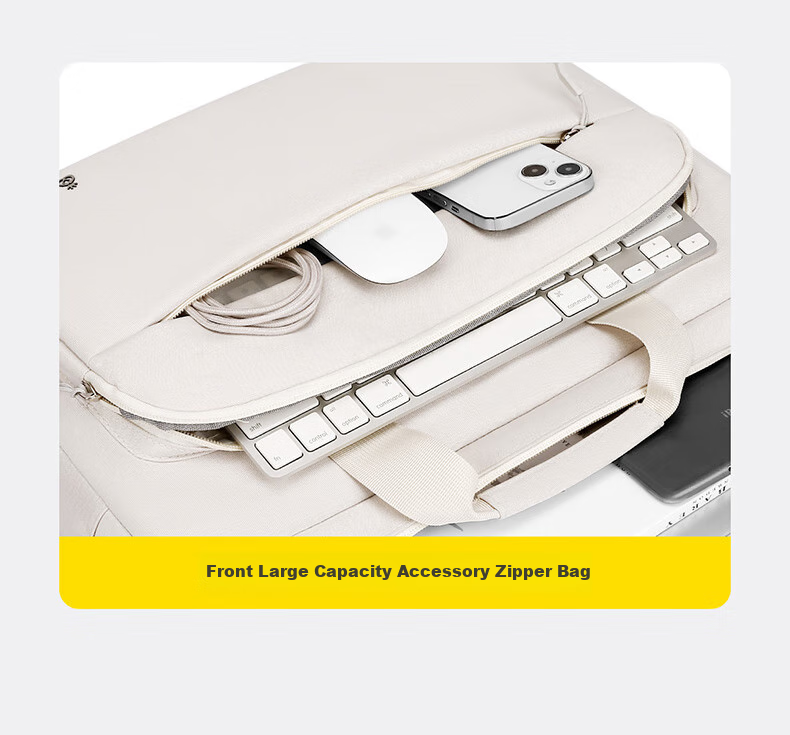 DiyiGongfang Laptop Bag, Handheld And Shoulder Strap, 13/14 Inches, for Women's Business Trips, Travel, Work, Suitable for Huawei Matebook14, Apple 13.6, Xiaomi Laptops 4