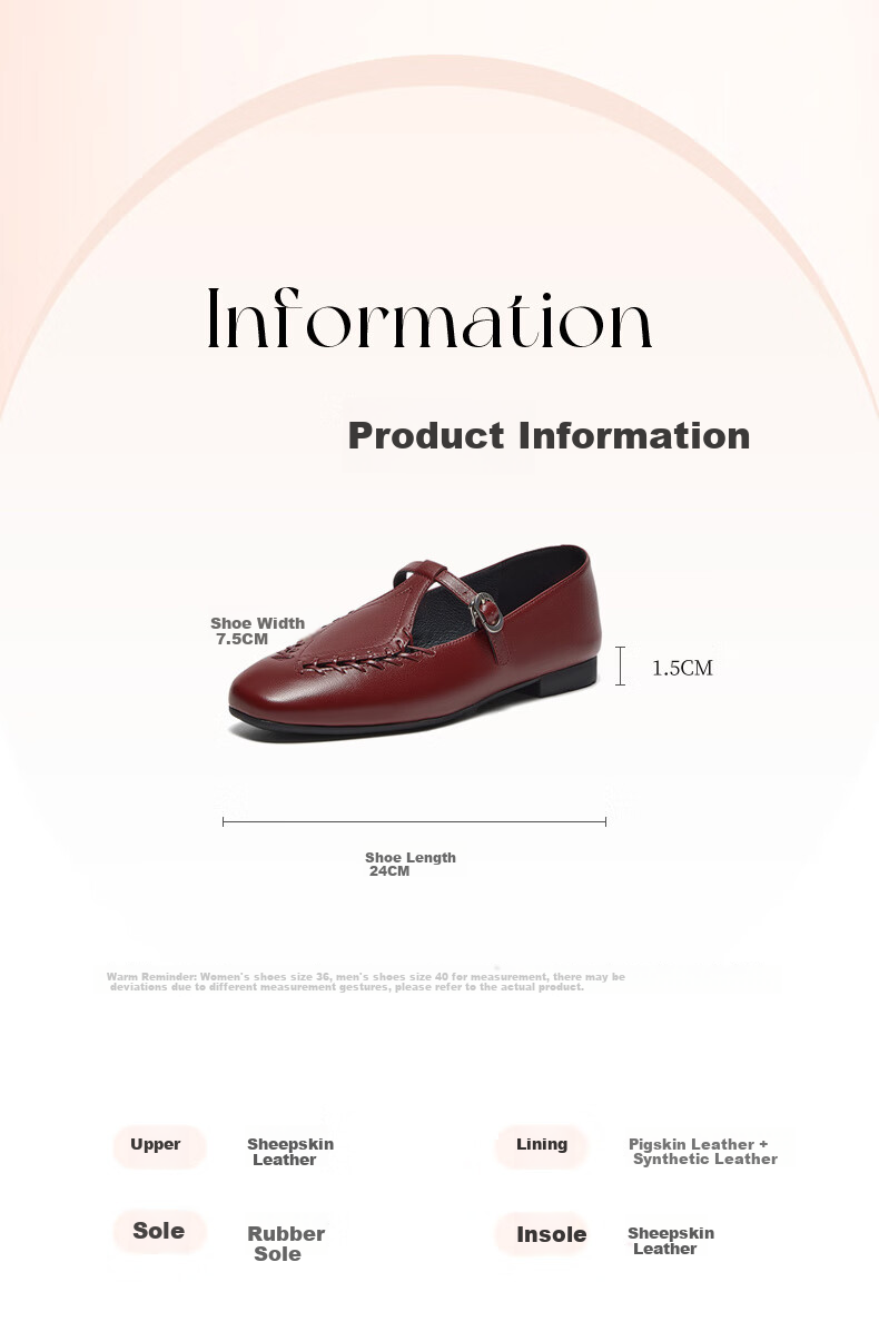 Bata Women's Loafers, Spring And Autumn, Department Store Vintage British Style, Sheepskin Slip-Ons 9