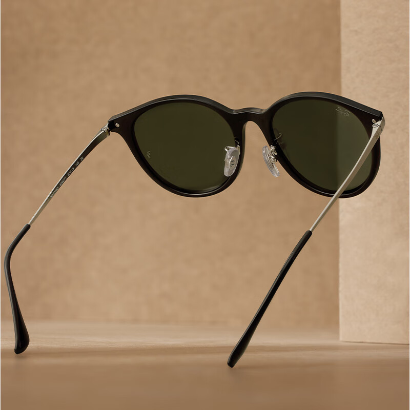 RayBan Square Sunglasses for Men And Women, Fashionable Gradient Sunglasses 0RB4334D