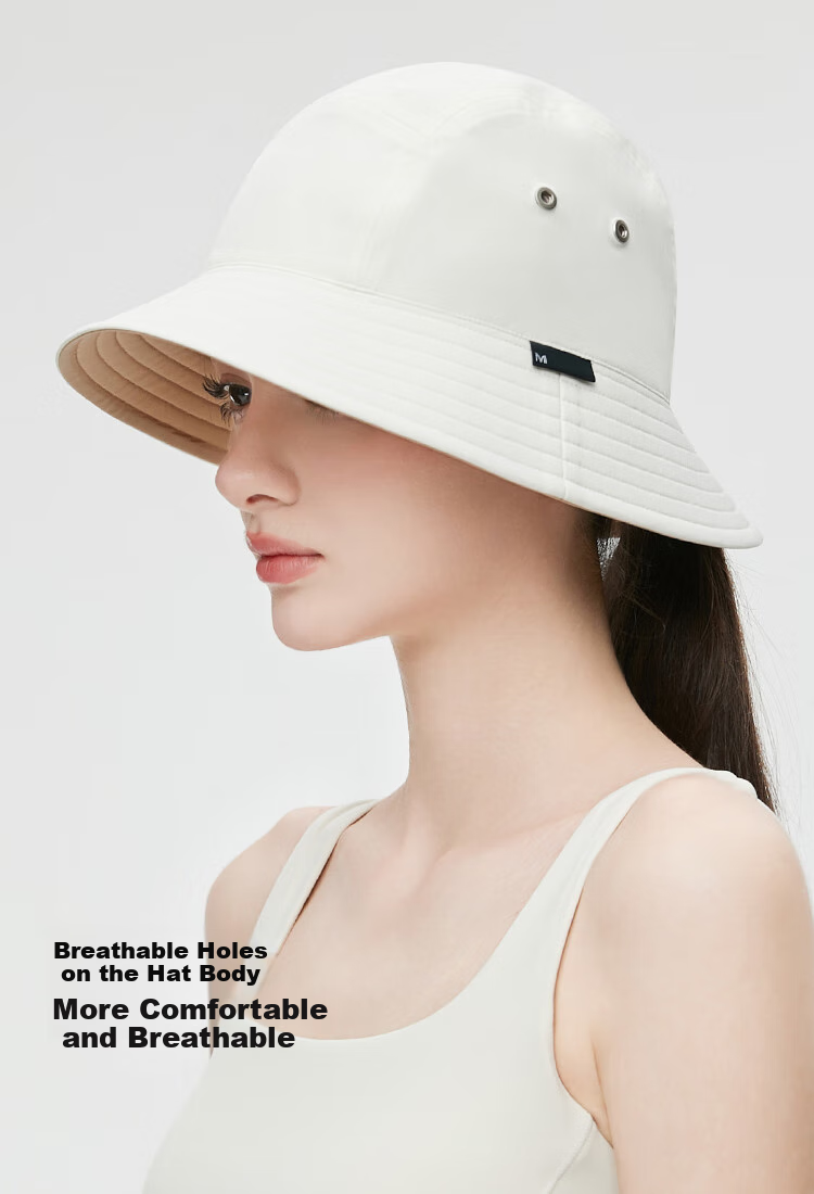 JIUMU Sun Protection Hat for Women, Sun Visor Hat, Sun Hat, Fisherman Hat, Cooling Hat, Summer Outdoor Face-Covering UV Protection Hat for Wome 4