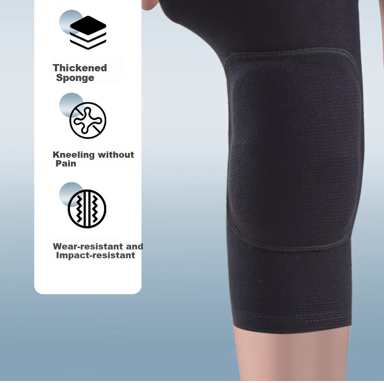 Chidong Professional Volleyball Knee Pads, Thickened Knee Joint Protectors, Dance Yoga Sports Kneeling Protection Gear, Specialized Protective Equipment, Size M 7