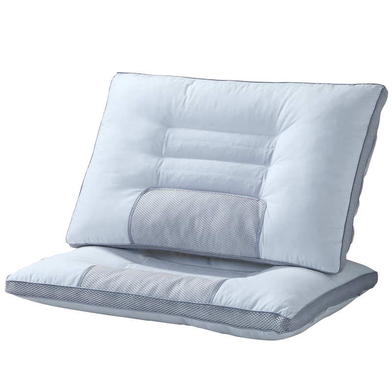 Hengyuanxiang Cassia Seed Pillow, Cervical Pillow for Two People, Male Neck Pillow, Low Pillow for Whole Head, Student Antibacterial Pillow Core, 48*74cm