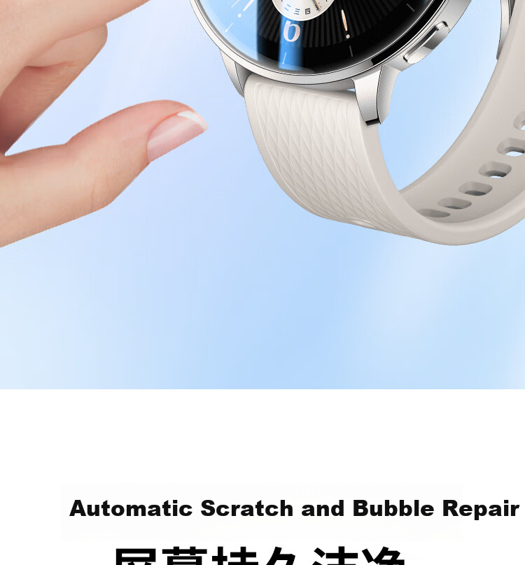 ESCASE [2 Premium Pack] Screen Protector for OPPO Watch X2mini, Full Coverage Hydrogel Film, HD Anti-Scratch Low Fingerprint Resistant Protective Film for Watch X2 Mini 6
