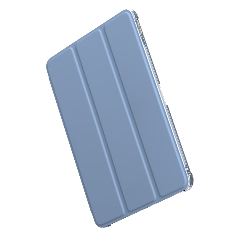 CangHua 2024/2025 iPad Pro 13-inch Case with Pencil Slot for M4/M5 Chip Apple Tablet Protective Tri-fold Transparent Acrylic Cover