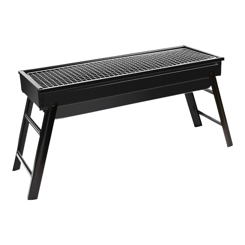 Geshu Outdoor Charcoal BBQ Grill Portable Foldable Camping Barbecue Stove
