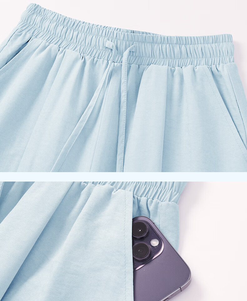 Huili Wide-Leg Pants for Women, 2026 New Summer Style, High-Waisted Draping Ice Silk Yamamoto Pants, Petite Nine-Point Harem Carrot Pants 14