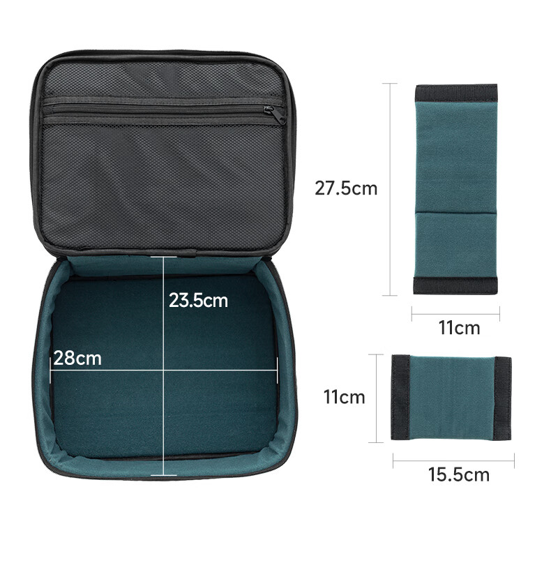 AMBITFUL Zhijie Zoom P7 Multifunctional Storage Bag Portable Photography Camera Lens Case for Top Flash Fill Light Outdoor Protection Bag [L Large] 20