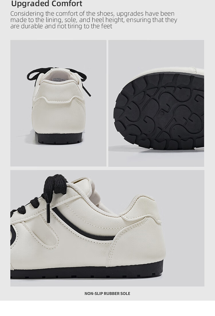 Global Puff De Xun Women's Shoes 2026 New Spring Breathable Student Soft Sole Casual Sports Sneakers for Women 3