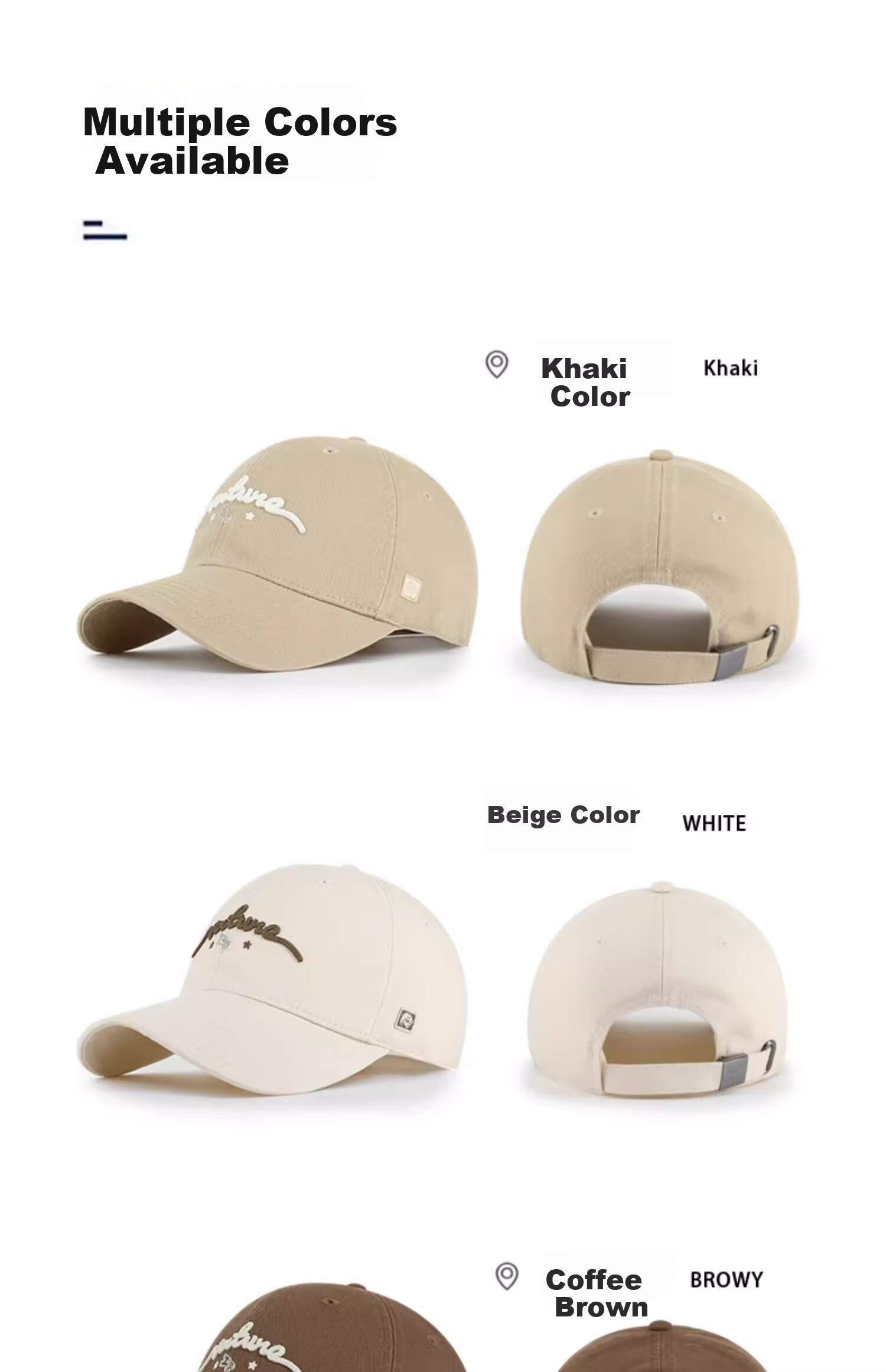 LACKPARD Baseball Cap 2026 New Spring Summer Korean Style Unisex Couple Fashion Hat White 20