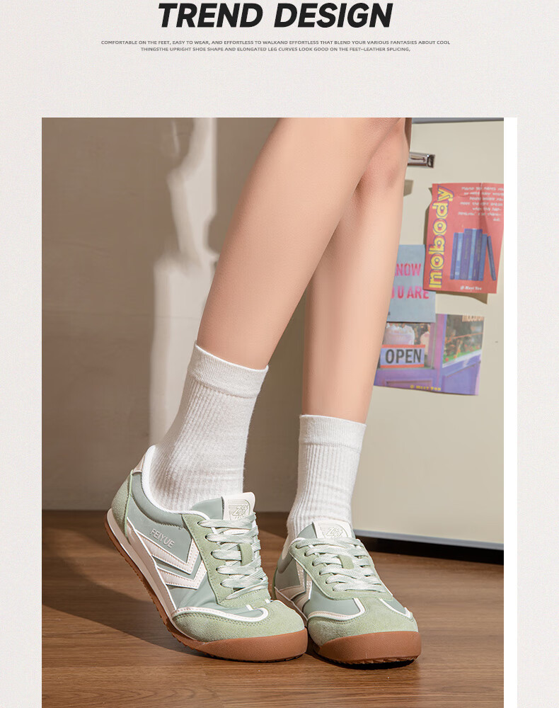 Feiyue Official Women's Sneakers 2026 Spring New Casual Breathable Shoes Pink Beige Size 38 21