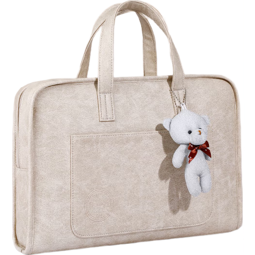 BRINCH Laptop Bag Handheld 15.6/16 Inch Notebook Bag Suitable for Women, Apple Xiaomi Huawei Business Handbag