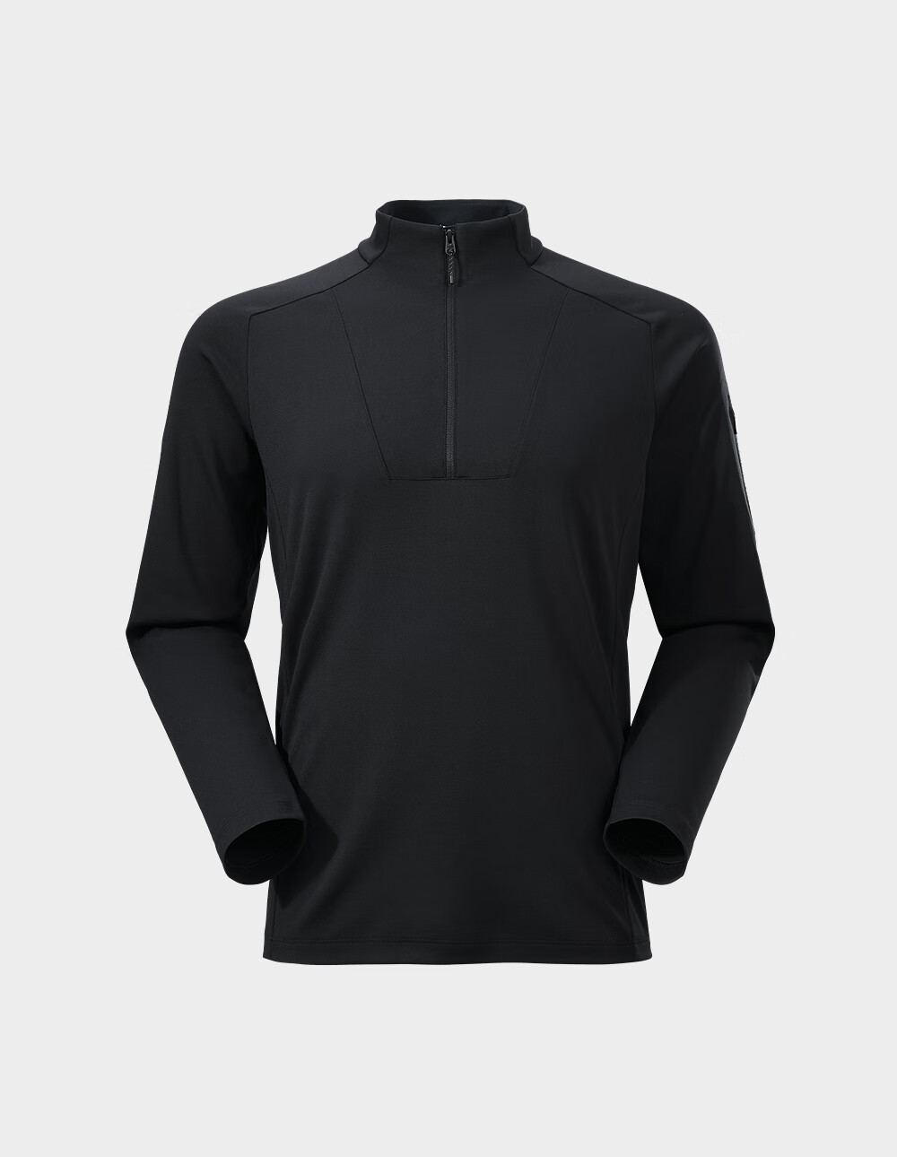 KAILAS Semi-Open Functional T-Shirt for Men, Spring And Summer Outdoor Hiking Sports Breathable Quick-Dry Long Sleeve 1
