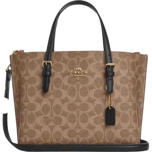 COACH Women's MOLLIE Medium Top Handle Tote Bag CV965 Gift
