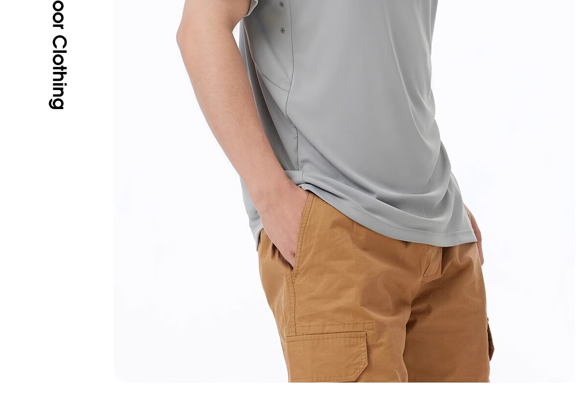 CAMEL Men's T-Shirt, Versatile Round Neck Short Sleeve, Quick-Dry Breathable Solid Color Top Undershirt Half Sleeve for Women, 1060 S 7