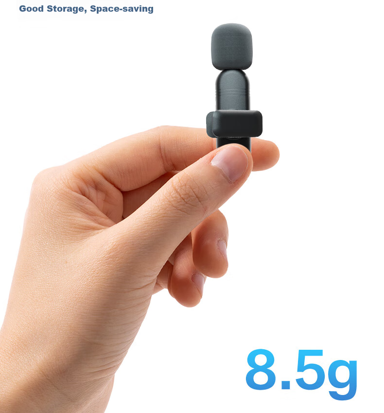 Deli Wireless Lavalier Microphone, Live Streaming Host Short Video Outdoor Shooting Audio Recording Smart Noise Reduction Mobile Phone Computer Speaker Pickup Microphone One-To Compatible with Apple And Android MN520 14