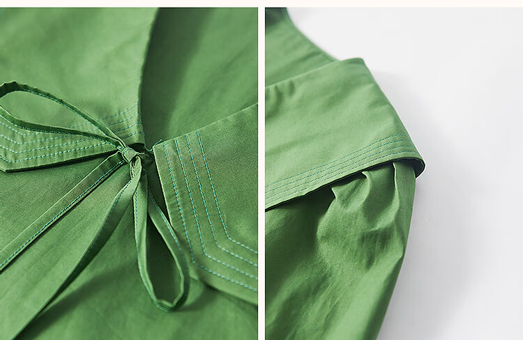 Dme [Will Breathe Cotton] Spring And Autumn Japanese Artistic Turndown Collar Tie-Up Shirt with Puff Sleeves, Concealing Body, Women's Blouse Top 14