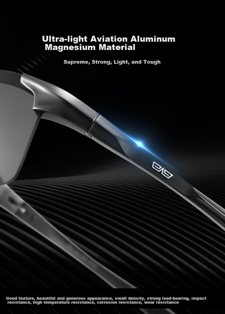 CAPONI Photochromic Polarized Sunglasses for Men, Day And Night Use, Driving-Specific Night Vision Glasses, UV Protection And Sun Protectio 2