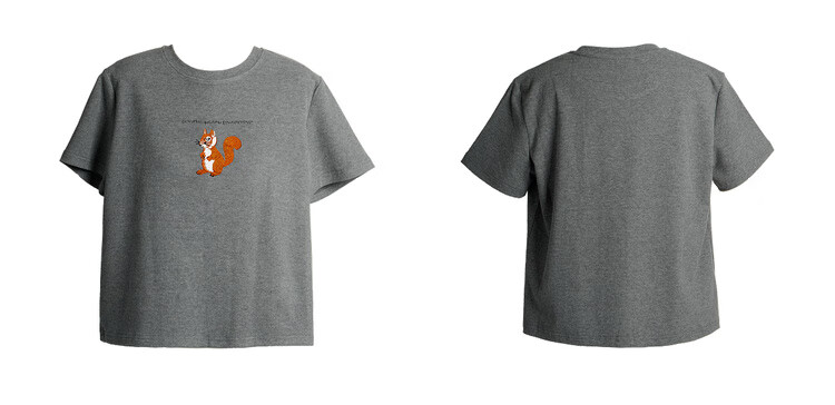 Olrain Colorblock Letter Embroidered Casual T-Shirt Summer Women's Short Sleeve Top Gray (New Batch) M 16