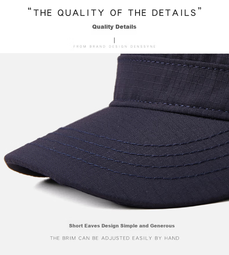 Denssyne Spring And Autumn Short Brim Quick-Dry Flat Top Hat for Middle-Aged And Elderly, Outdoor Casual Sun Protection Baseball Cap, All-Season Dad Hat 10