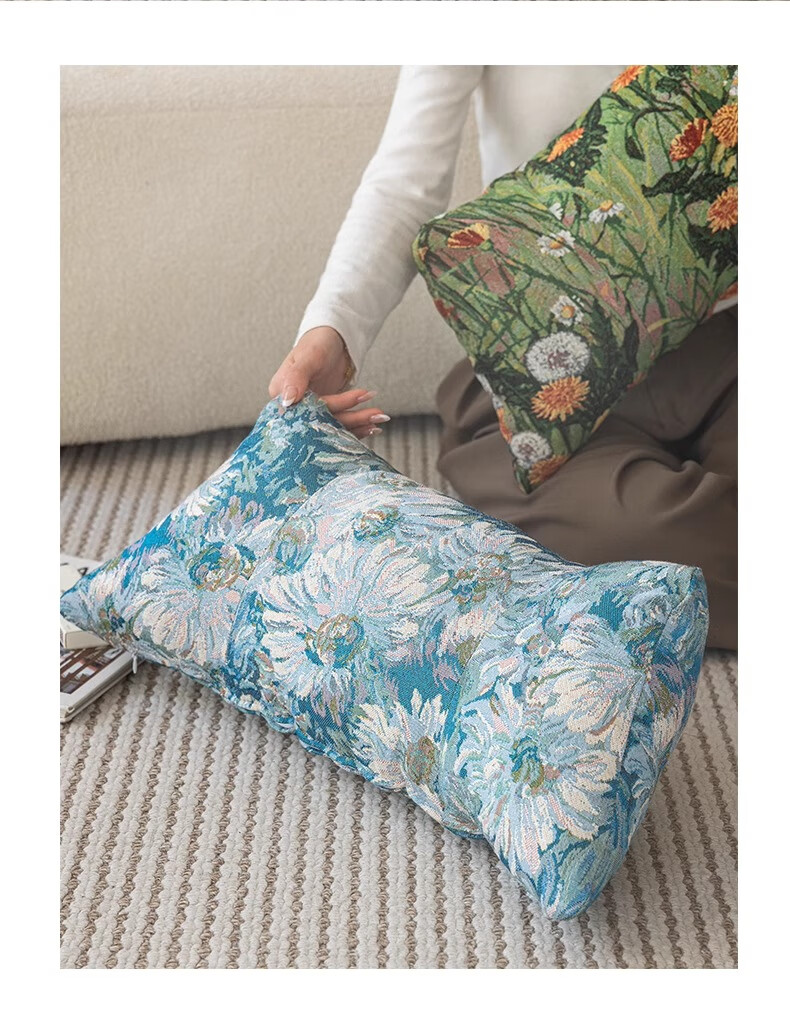 Yinshang Ergonomic Design Luxury Lumbar Pillow, Pregnancy Back Support Cushion, Office Long-Sitting Aid, Waist Support Pillow 9