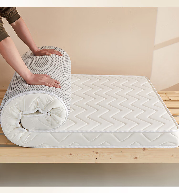 Wuyingongfang Natural Latex Mattress from Mu Yin Liangpin Textiles, 1.2x2 Meters, Single Bed Pad for Students, White 12