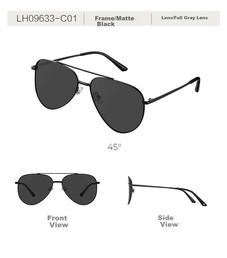 LOHO 2026 Polarized Aviator Sunglasses for Men, Driving-Specific Cycling Sunglasses, Sports Protective Eyewear, UV Protection Gift 10