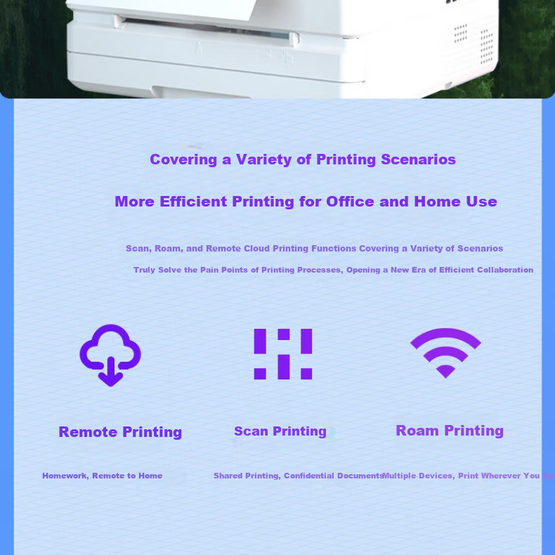 Deli M2500ADN Black And White Laser Printer, Office Three-In A4 Printing, Copying, Scanning, Home And Study Use, Double-Sided Laser Printer 12