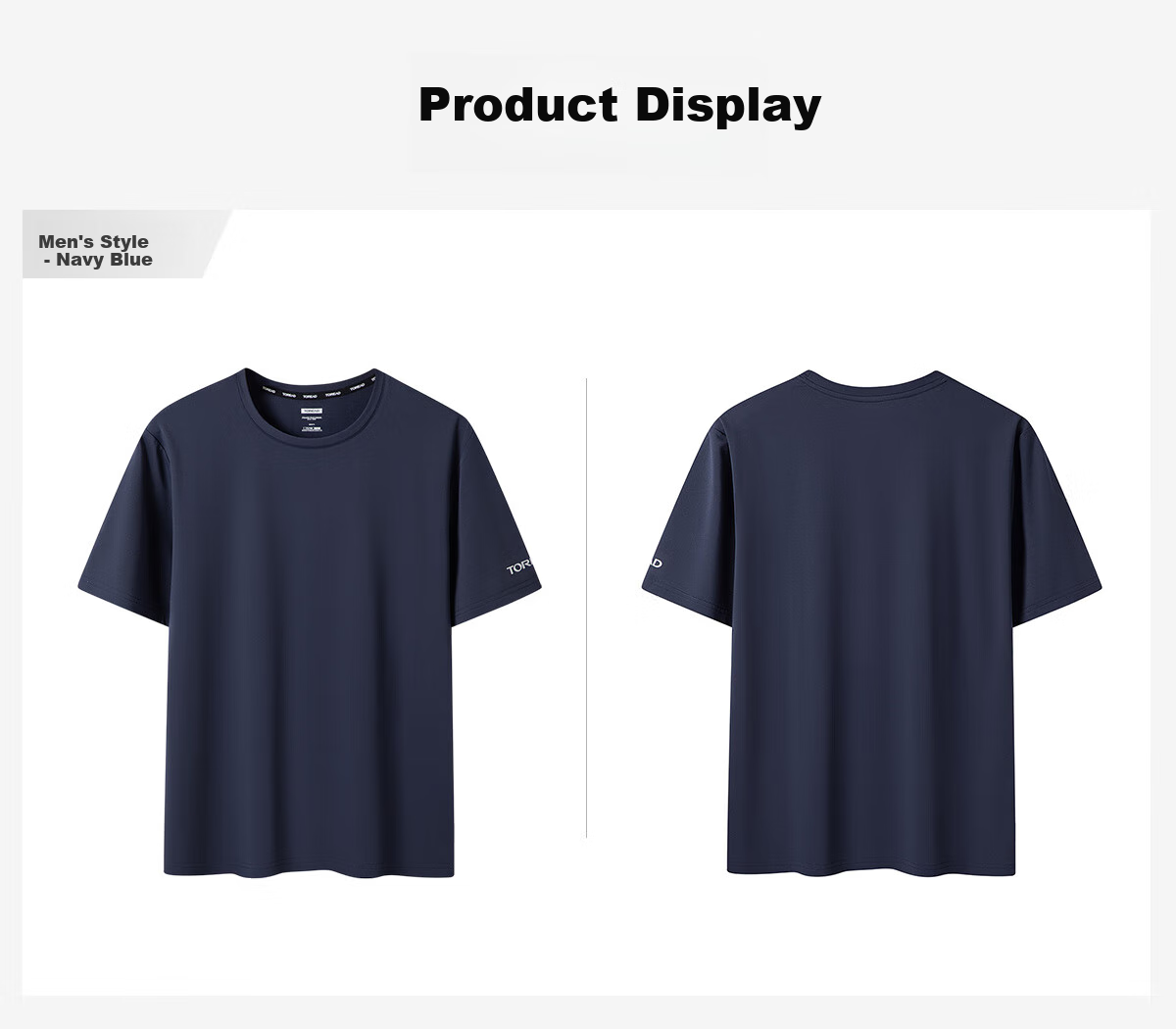 TOREAD Quick-Dry T-Shirt, Spring And Summer Couple Outdoor Functional Sweat-Wicking T-Shirt, Breathable Elastic Short-Sleeve Sports Top, TAJJCN81847 19