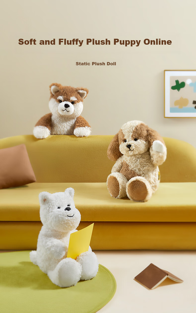 Babycare Baby Series Static Doll, Children's Plush Toy Dog, Birthday And Qixi Festival Gift for Girlfriend - 36cm Shiba Inu 2