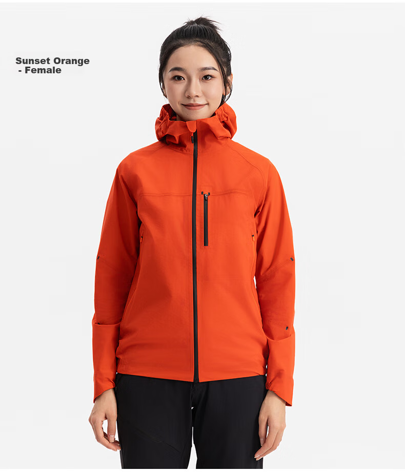 DECATHLON MH500LT Outdoor Jacket for Women, New Lightweight Hard Shell Mountaineering Windproof Waterproof Coat for Men-5485674 47