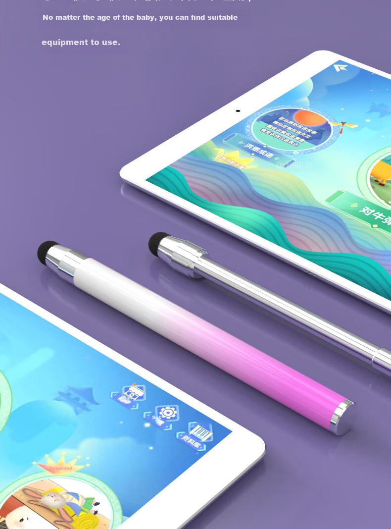 LinkStone Children's Touchscreen Stylus Compatible with Seewo W3 Learning Machine, IPad Extendable Reading Pen, Universal Xiaodu Youxuepai Bubugao S6 Touch Pointer, Pointed Writing Pe 8