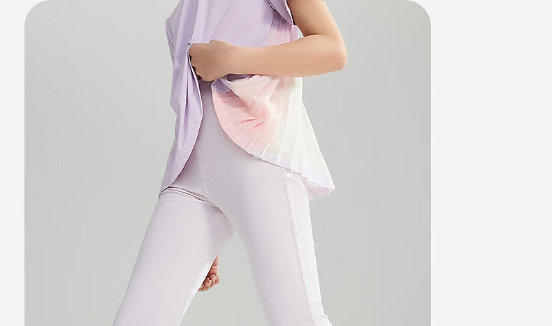 ASK JUNIOR Kids Pants Girls Spring Summer Sun Protection Quick-Dry High Elastic Yoga Flared Leggings Sky Blue 170 51
