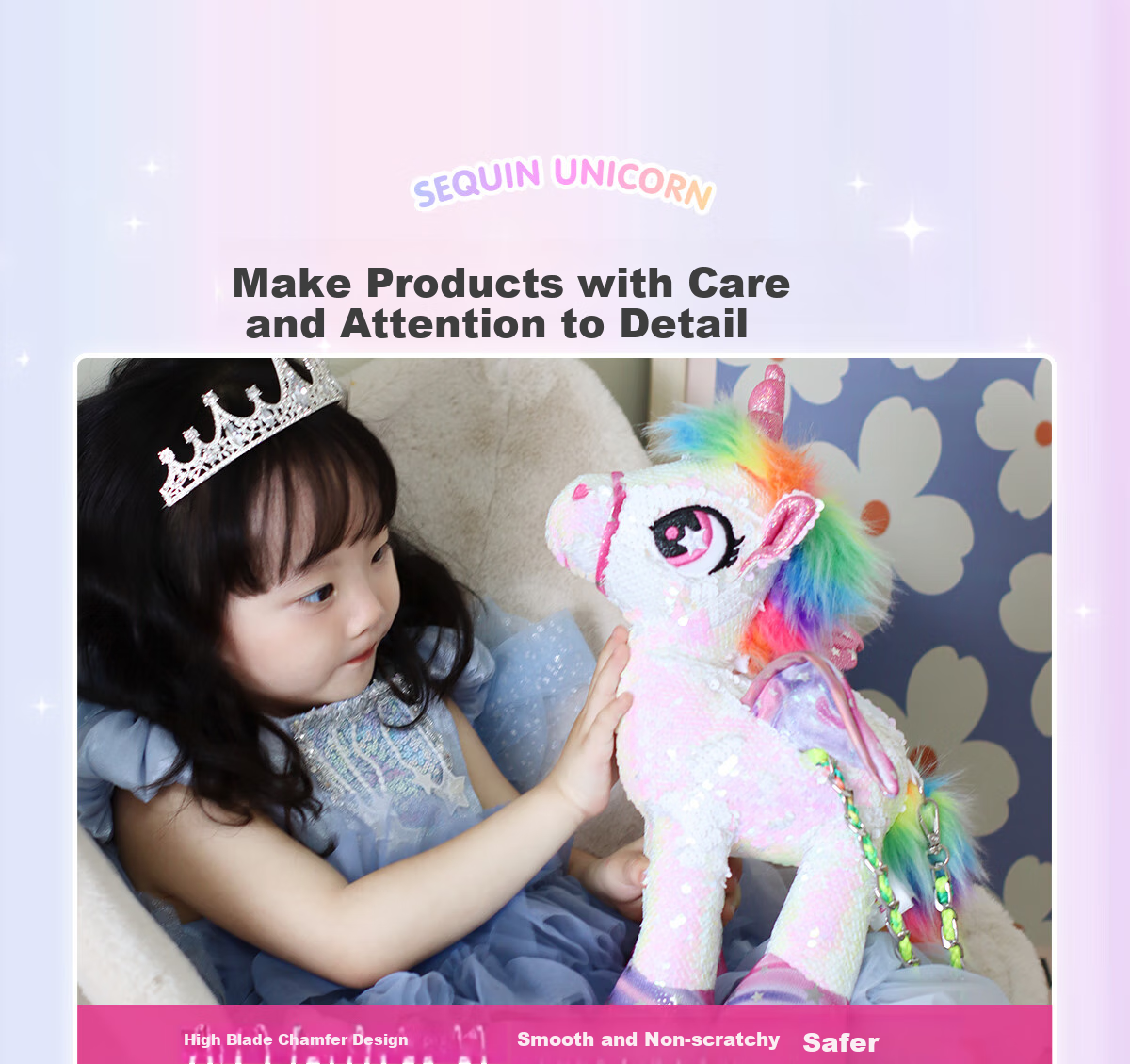 Liangpiandujiaoshou Crossbody Bag, Children's Horse Year Little Horse Doll, Cherry Blossom Pink, Cute Birthday Gift 14