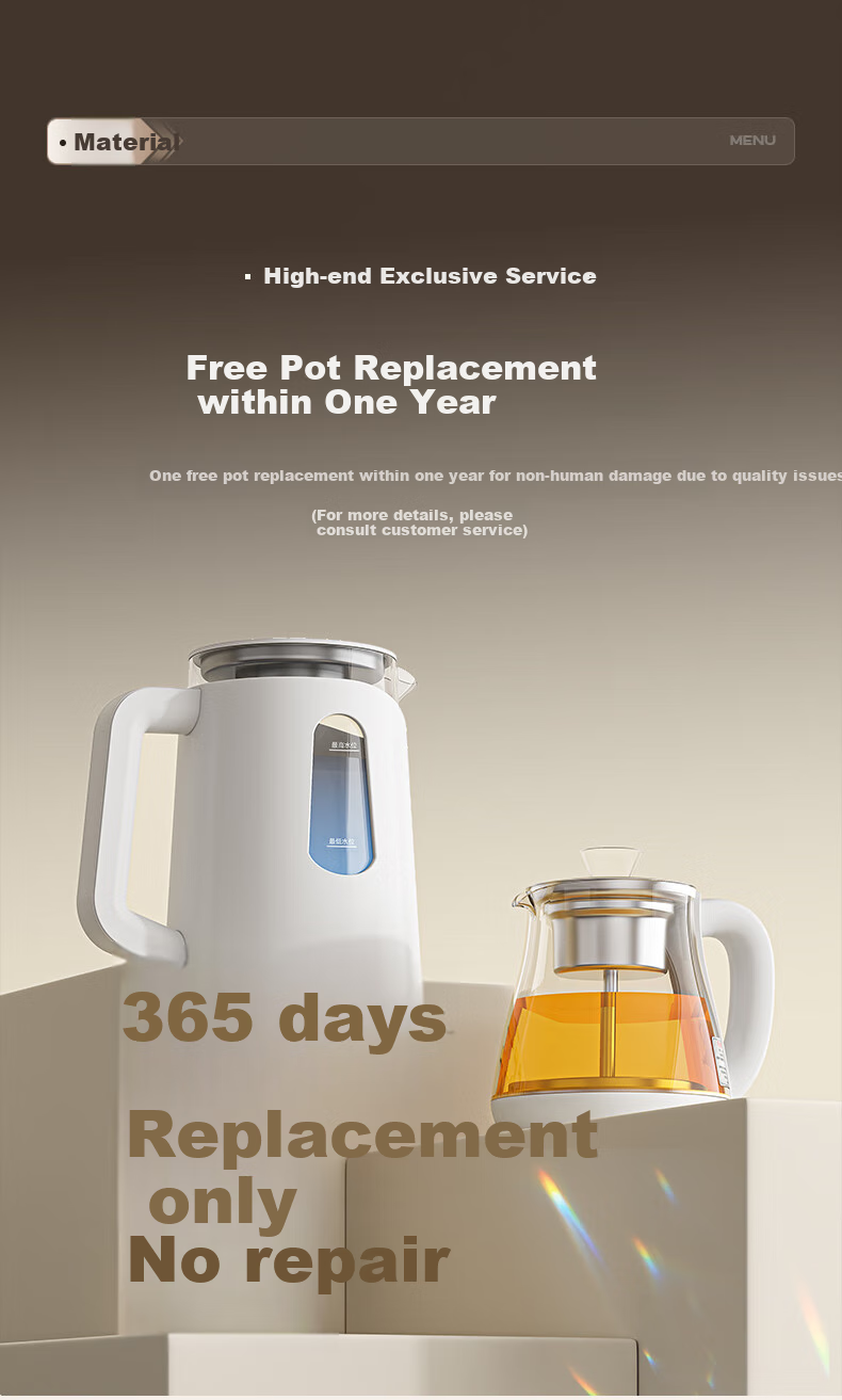 MeiLing Water Dispenser with Integrated Cabinet, Bottom-Mounted High-End Office Use, Steam Spray Tea Brewing, Multi-Temperature Adjustment, Smart Voice Control, Remote Control Tea Bar Machine 8977pro (Dual Coupling Model) 21