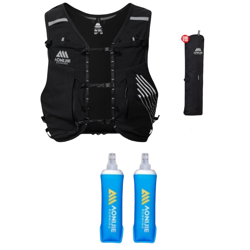 AONIJIE Trail Running Backpack Lightweight Breathable Quick-Dry Outdoor Hiking 10L Hydration Pack for Men and Women