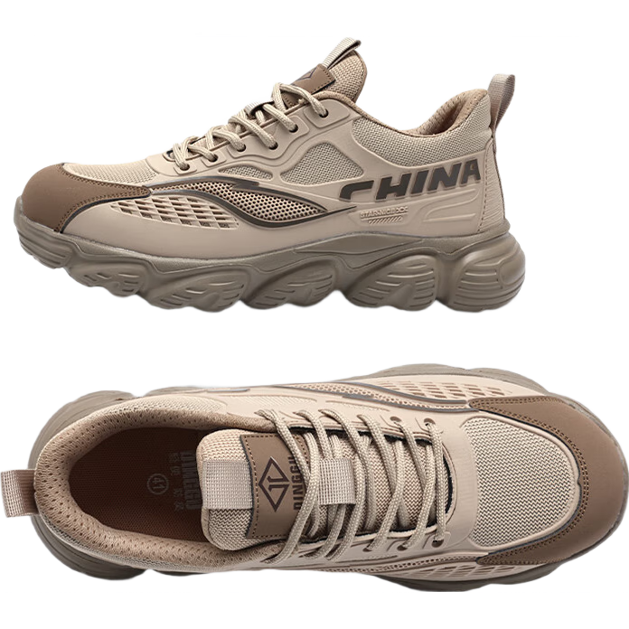 Dinggu Safety Shoes for Men, Anti-Smashing And Puncture-Resistant Steel Toe, Lightweight Comfortable Soft-Soled All-Season Style JD1069ZSJ45