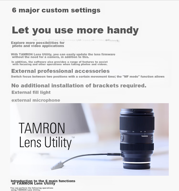 Tamron A063Z 28-75mm F/2.8 Di III VXD G2 Large Aperture Standard Zoom Lens for Nikon Full-Frame Mirrorless Cameras, Landscape And Portrait (Nikon Z-Mount) 9