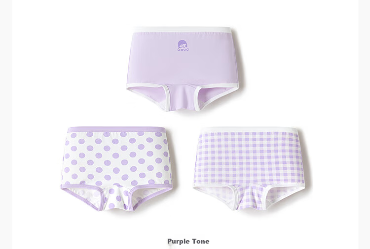 BALABALA Girls' Boyshort Underwear, Children's Boxer Briefs, Toddler And Big Kids' Shorts, No Wedgie, Three-Pack, 209925170017 6