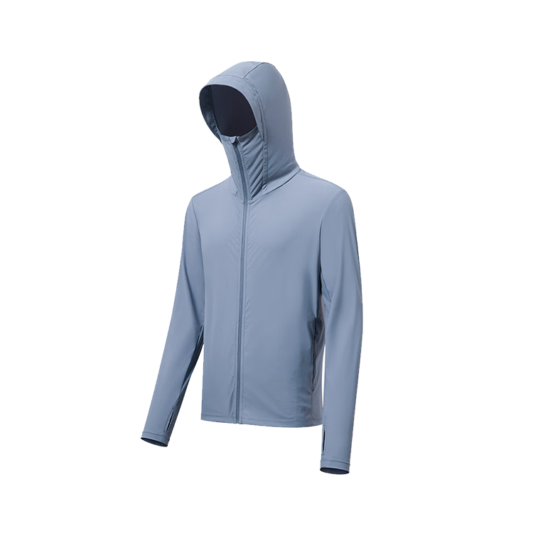 JD Jingzao UPF300+ Sun Protection Jacket Spring Summer Unisex Couple Gift Rock Blue S