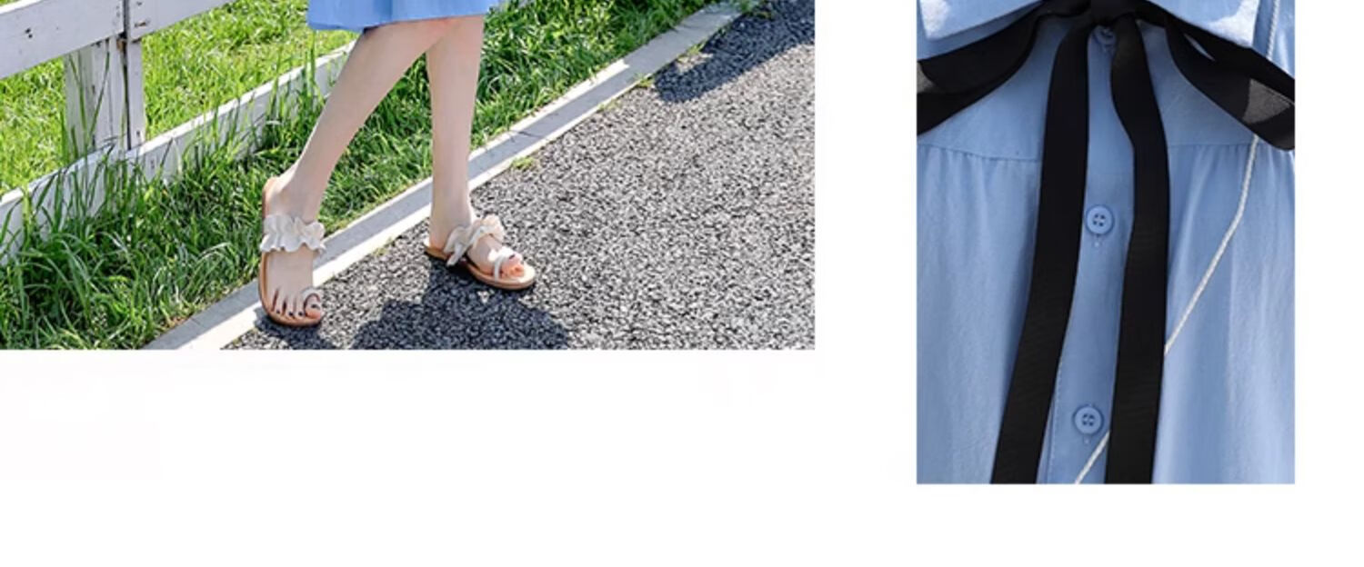 JOYNCLEON Maternity Summer Nursing Dress Short Sleeve Loose Long Dress Apricot M Jly156791 6