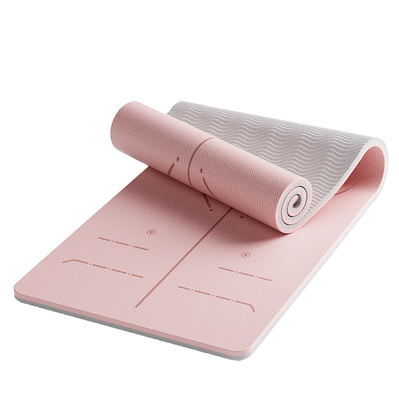 Anta Yoga Mat Fitness Mat Non-Slip Shockproof Soundproof Extra Wide 183x80cm Beginner Thickened 8mm Floor Mat